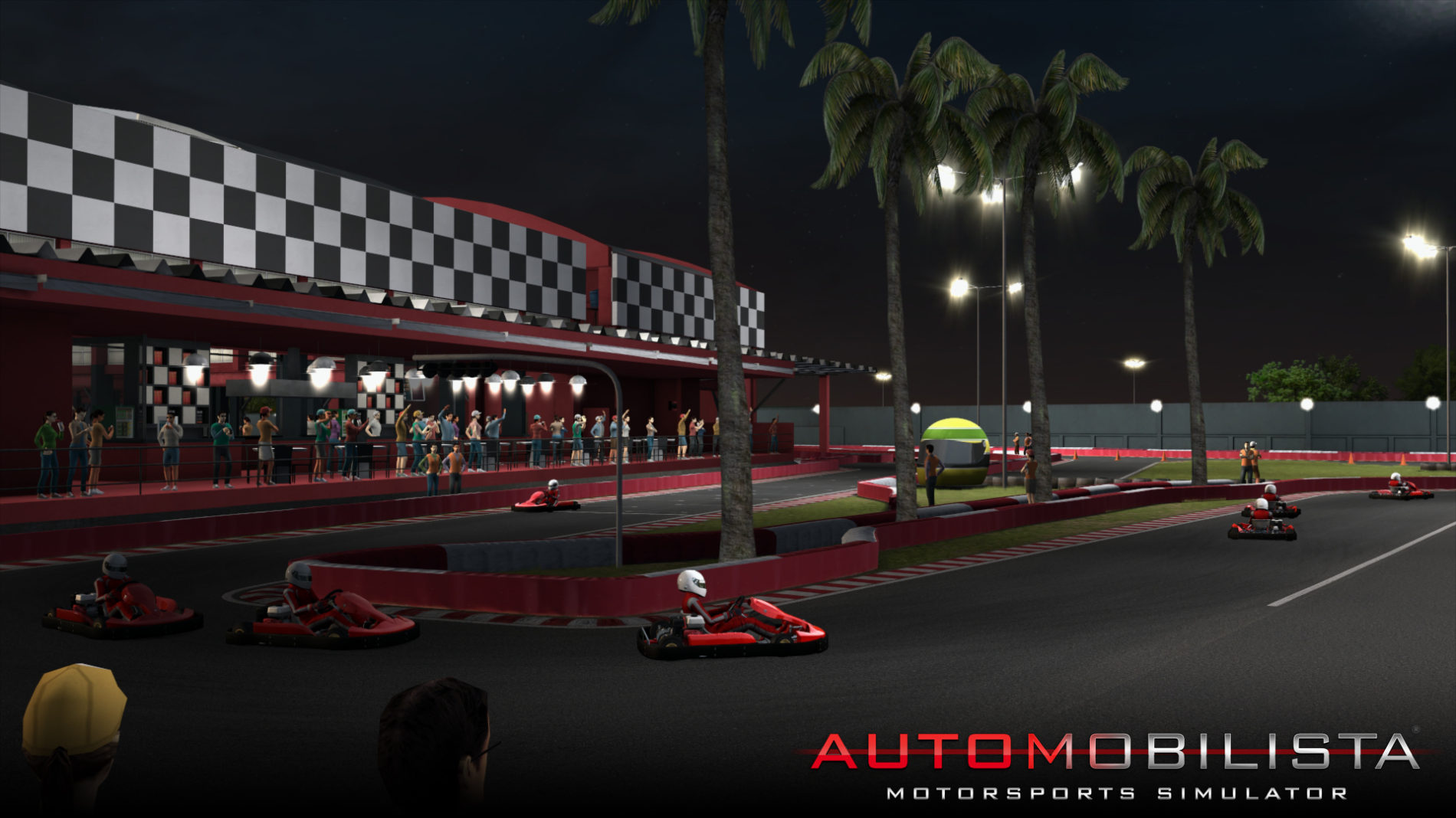 Versión 0.9.8 Automobilista: Karts Indoor