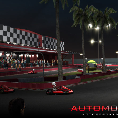 Versión 0.9.8 Automobilista: Karts Indoor