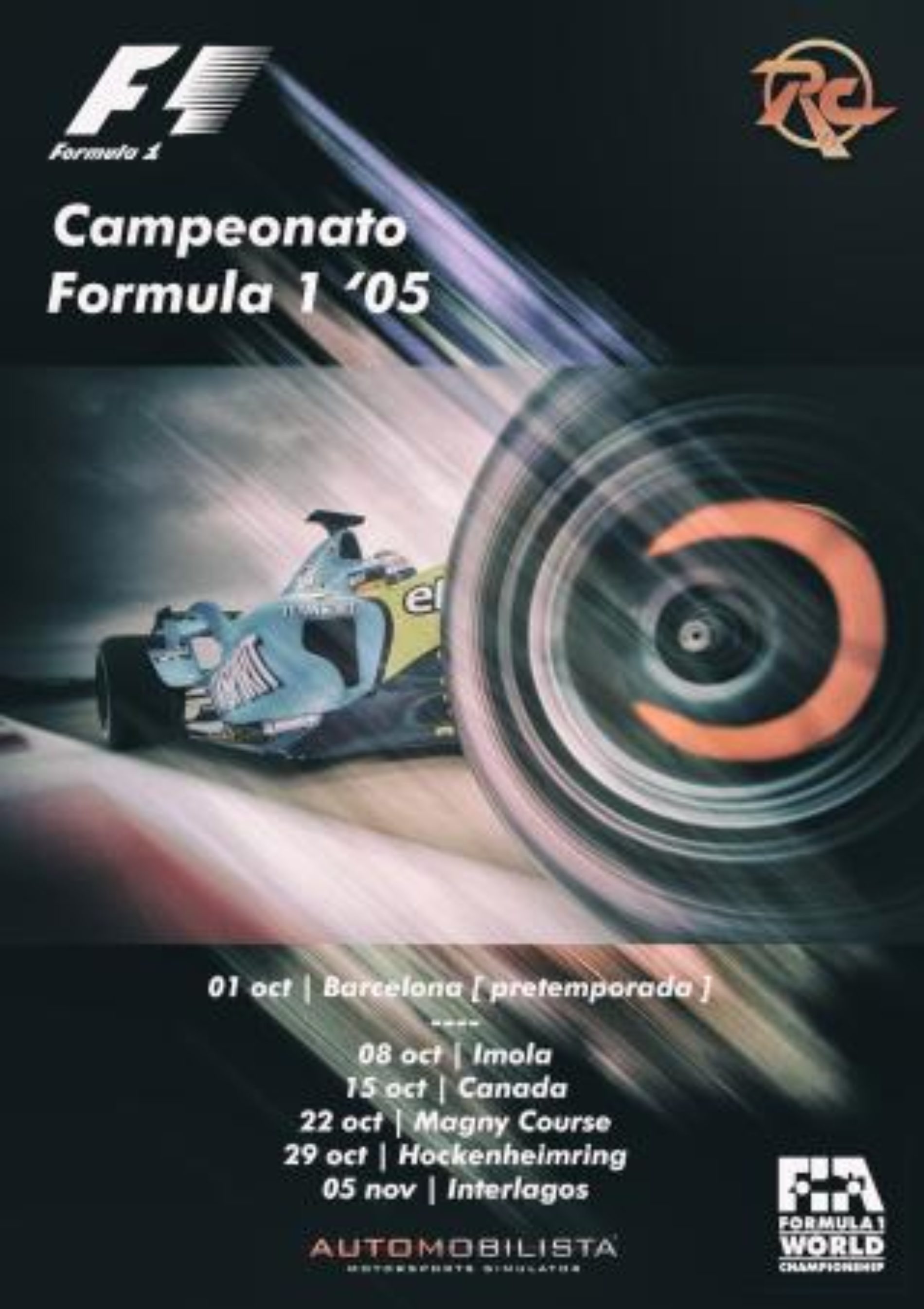 Nuevo campeonato de F1 en automobilista